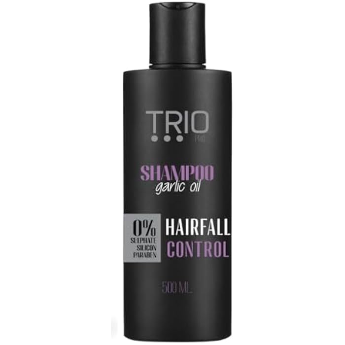 shampoo Free sulfate/silicon/paraben with Garlic Oil for Anti-hair Fall